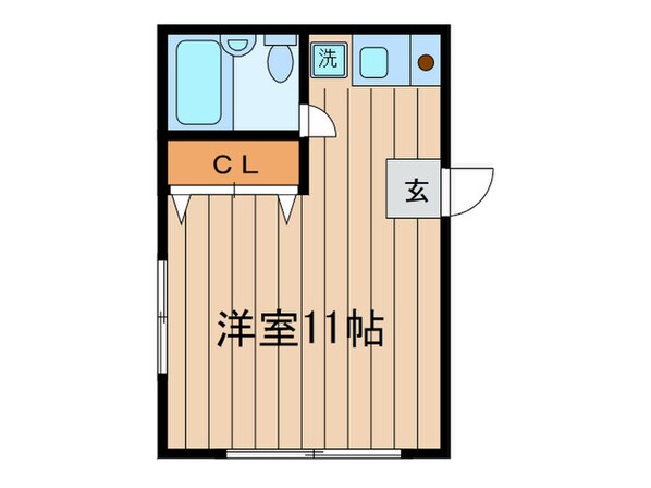 パークハイム本町の物件間取画像